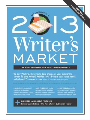 cover image of 2013 Writer's Market